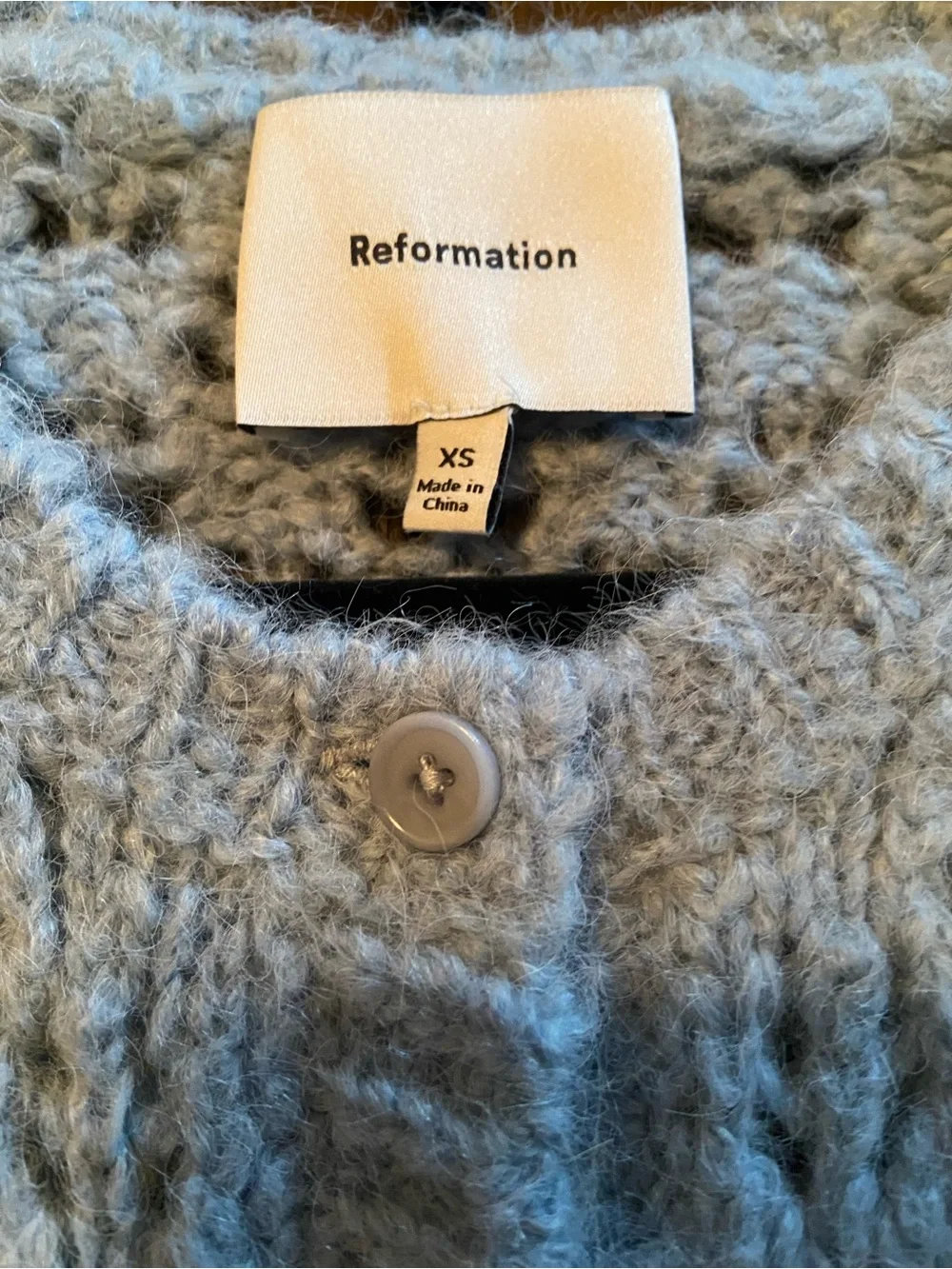 Reformation Clara Crew Cardigan